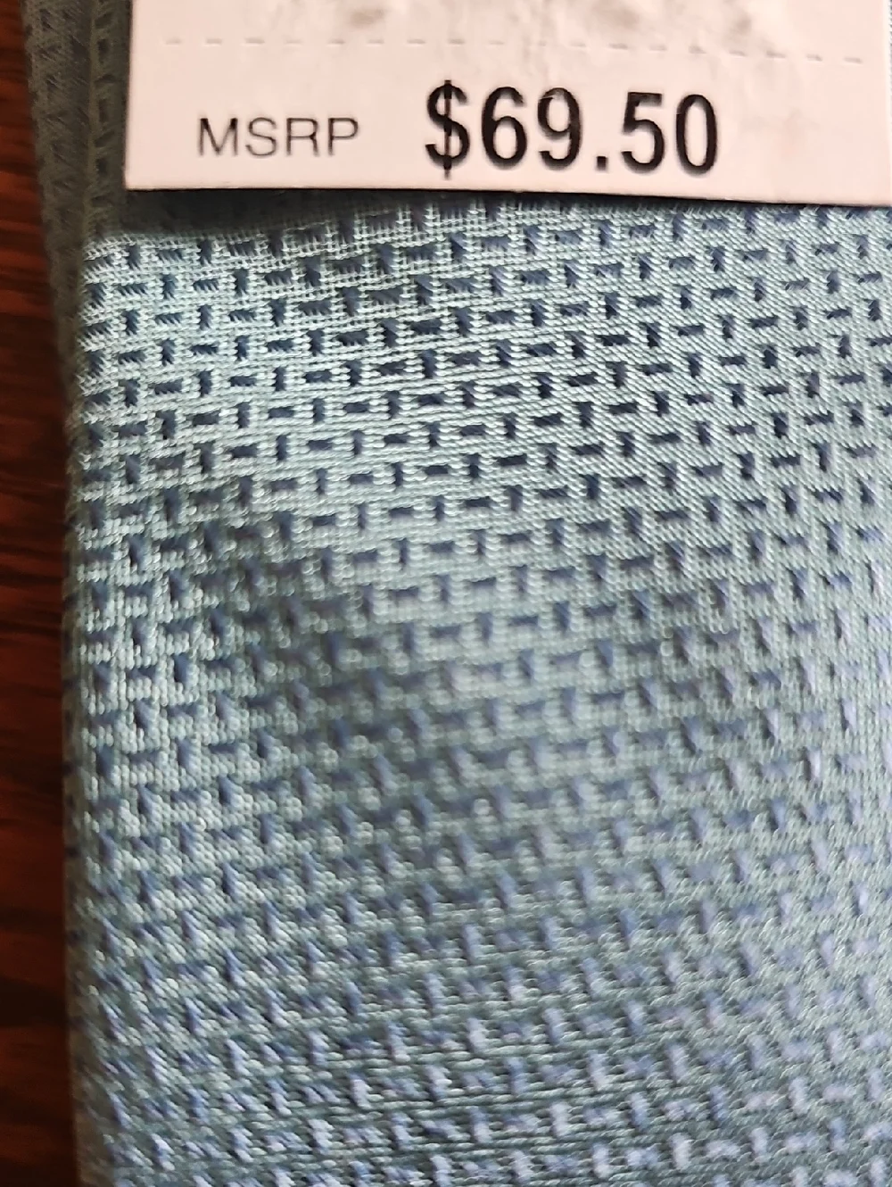 **NWT** Michael Kors Aqua (Duncan Solid) Silk Blend Tie